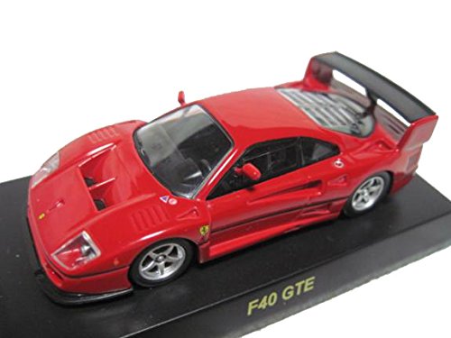 Amazon.co.jp: 京商 1/64 フェラーリ ミニカーコレクション8 F40GTE 赤